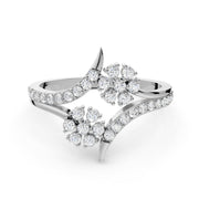 Eternal Duo Floral Diamond Ring